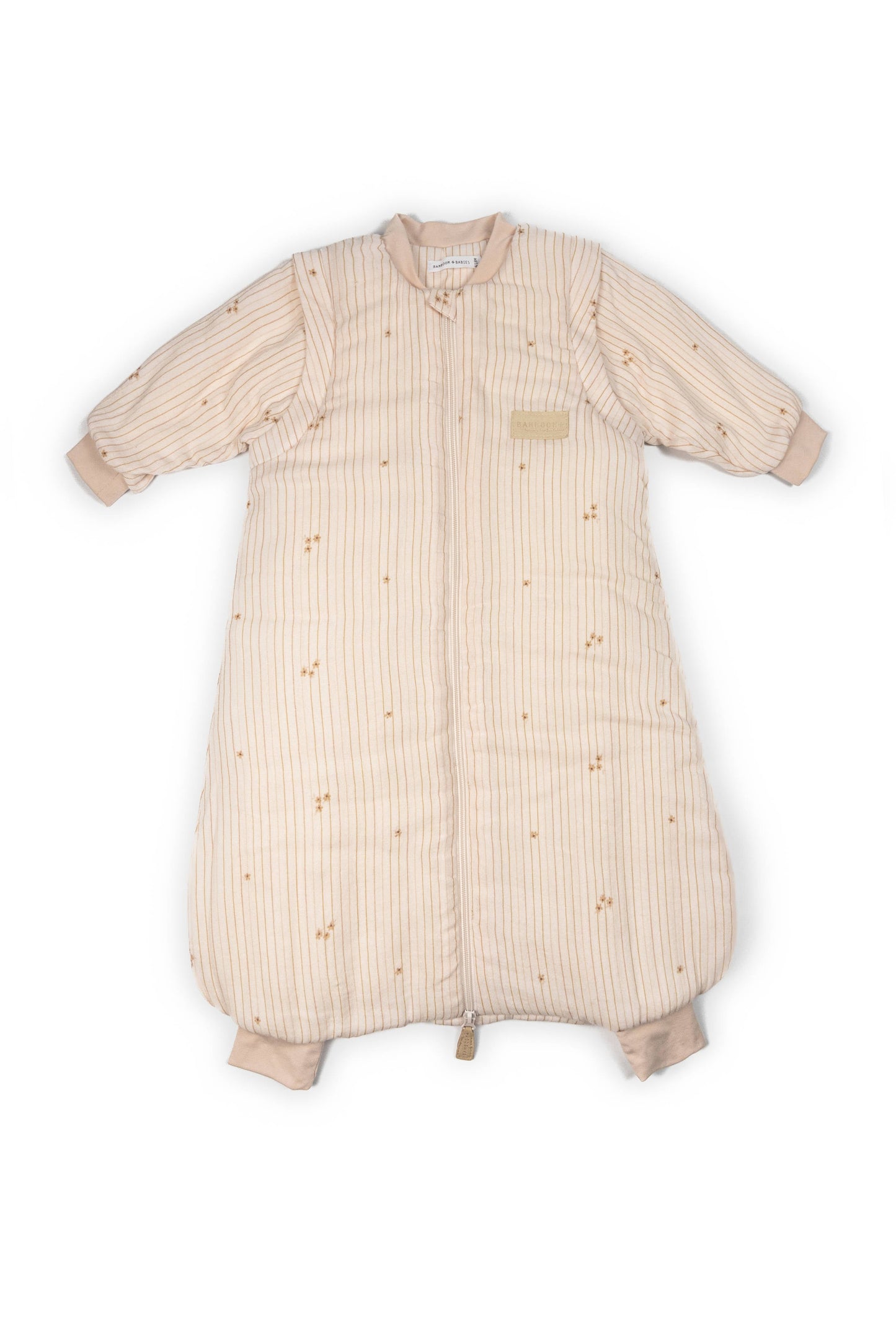 BAMBOOM Sacco nanna neonato Mini 6-18M 963 - TOG 2.2 con maniche e piedini - FLOWERS STRIPE 533