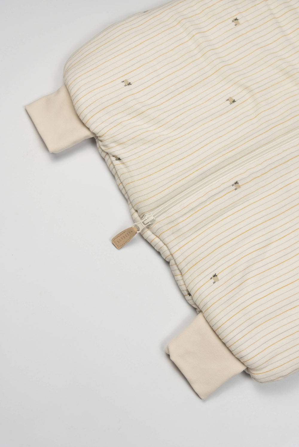 BAMBOOM Sacco nanna neonato Combi 18-36M- TOG 2.2 con maniche e piedini - Farm Stripe 532 - AI