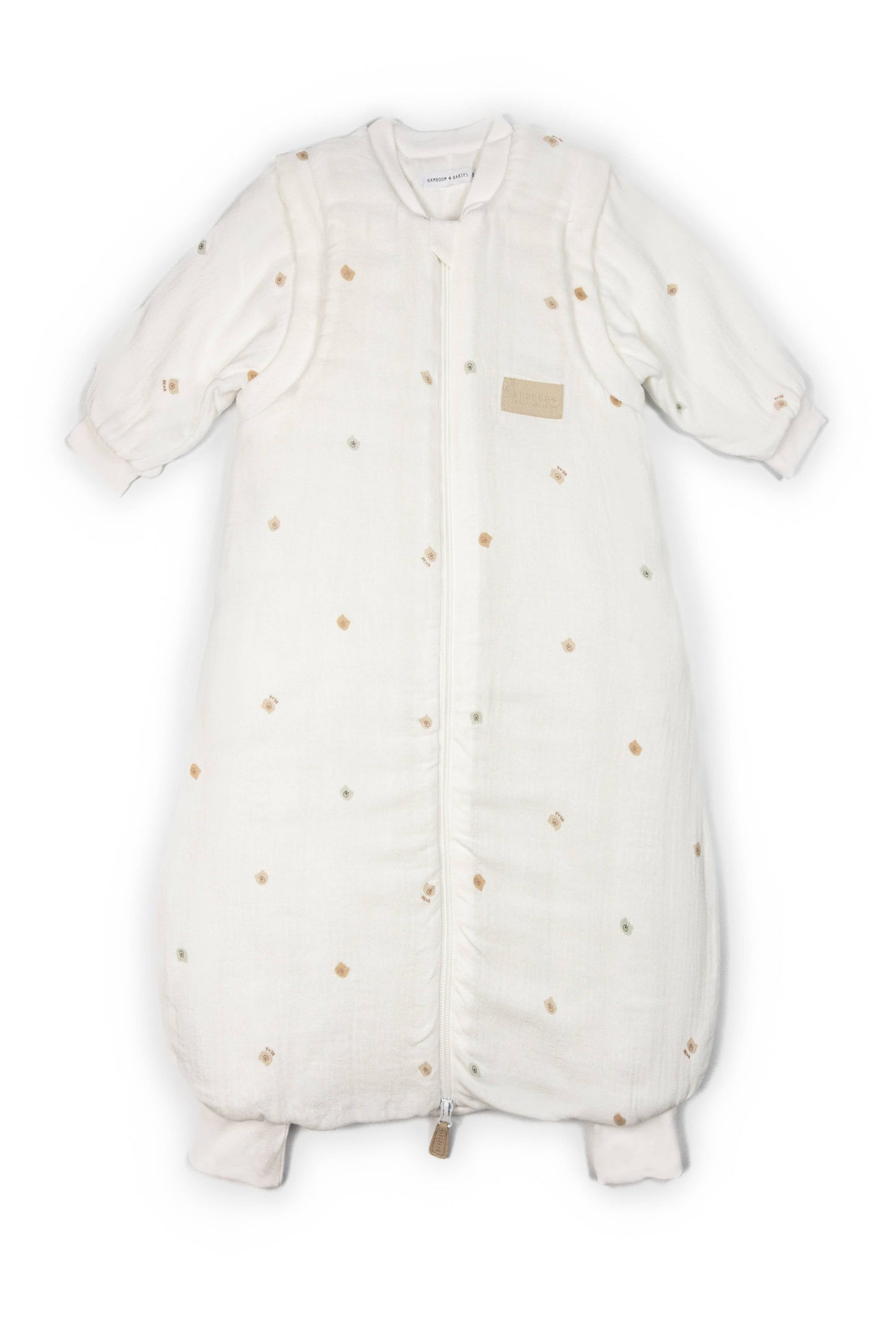 BAMBOOM Sacco nanna neonato Combi 18-36M- TOG 2.2 con maniche e piedini - BEARS 534