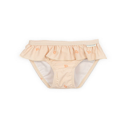 Bamboom Costume da Bagno UV50+ - Bimba - 975 - STRIPE AND LEAVES 433