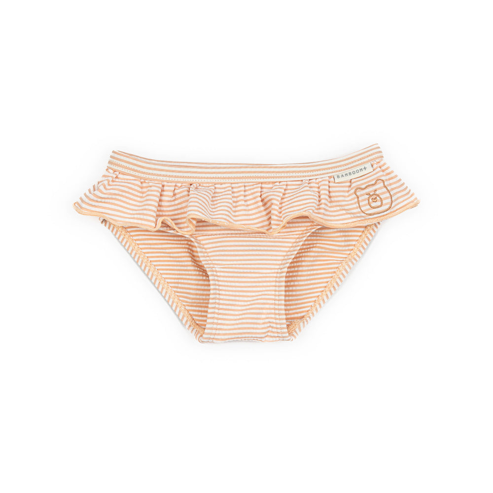 Bamboom Costume da Bagno UV50+ - Bimba - 975 - PINK STRIPES BEAR 435
