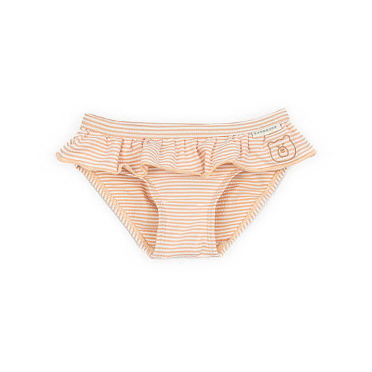 Bamboom Costume da Bagno UV50+ - Bimba - 975 - PINK STRIPES BEAR 435