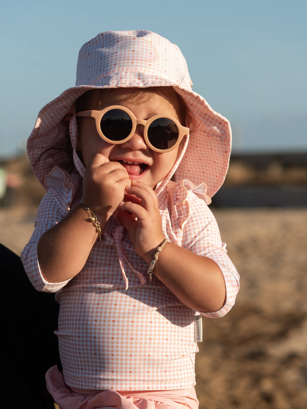 Bamboom Cappellino da mare UV50+ - 983 - PEACHY SQUARE 434