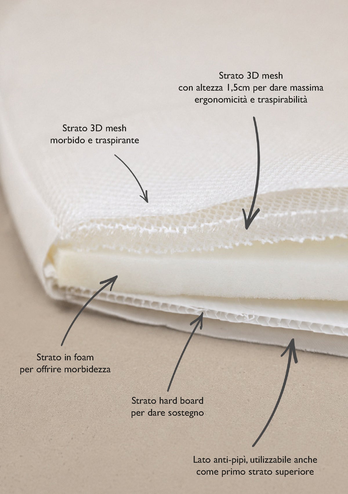 BAMBOOM Baby Nest 2.0 culla co-sleeping portatile - 276 - BRAZILIAN SAND 319