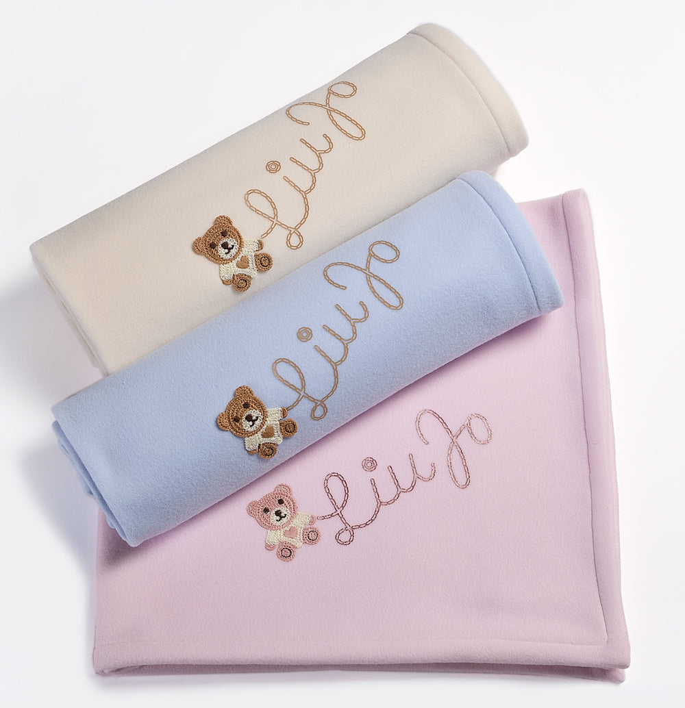 LiuJo Copertina culla carrozzina Liu Jo BEAR LJ 90x80cm - BL639C - scegli colore