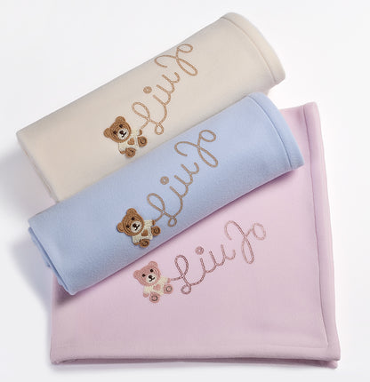 LiuJo Copertina culla carrozzina Liu Jo BEAR LJ 90x80cm - BL639C - scegli colore