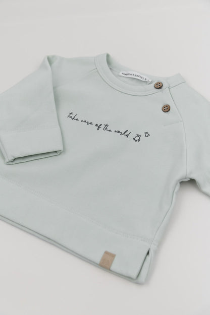 BAMBOOM Maglia 'Take care' - 854 - BLU BLUSH 125