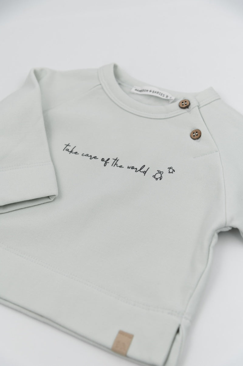 BAMBOOM Maglia 'Take care' - 854 - BLU BLUSH 125