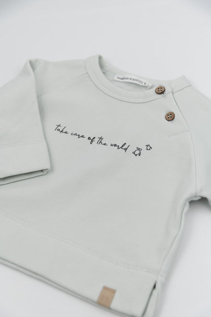 BAMBOOM Maglia 'Take care' - 854 - BLU BLUSH 125