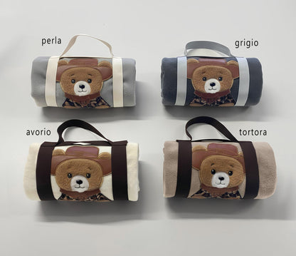 LiuJo Copertina lettino Liu Jo COWBOY 110x150cm - BL672L - scegli colore