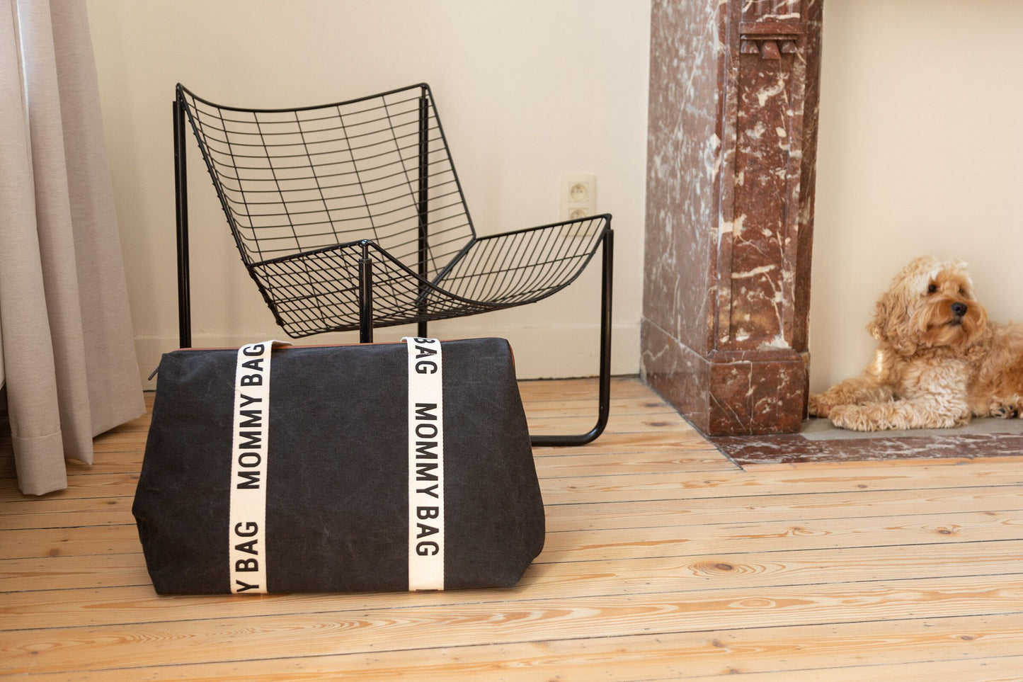 Childhome Mommy Bag - SIGNATURE TELA NERA