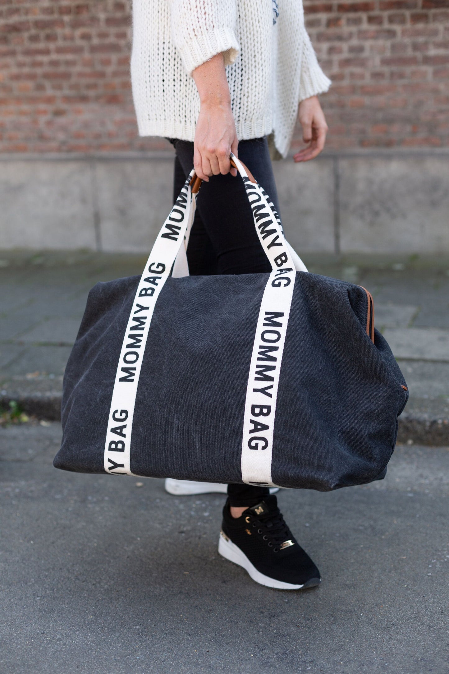 Childhome Mommy Bag - SIGNATURE TELA NERA