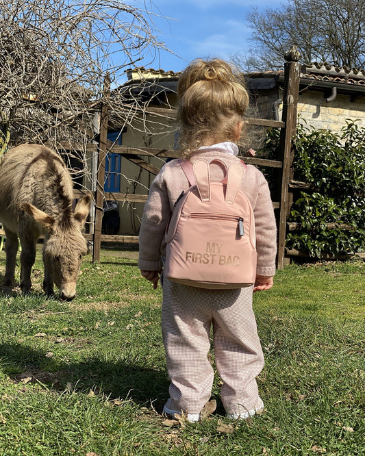Childhome Zaino My First Bag Rosa