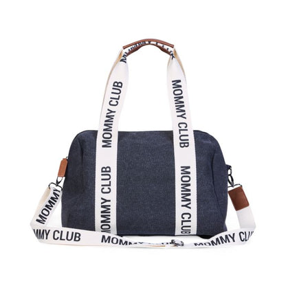 CHILDHOME Mommy Club borsa SIGNATURE TELA black