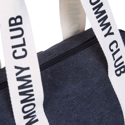 CHILDHOME Mommy Club borsa SIGNATURE TELA black