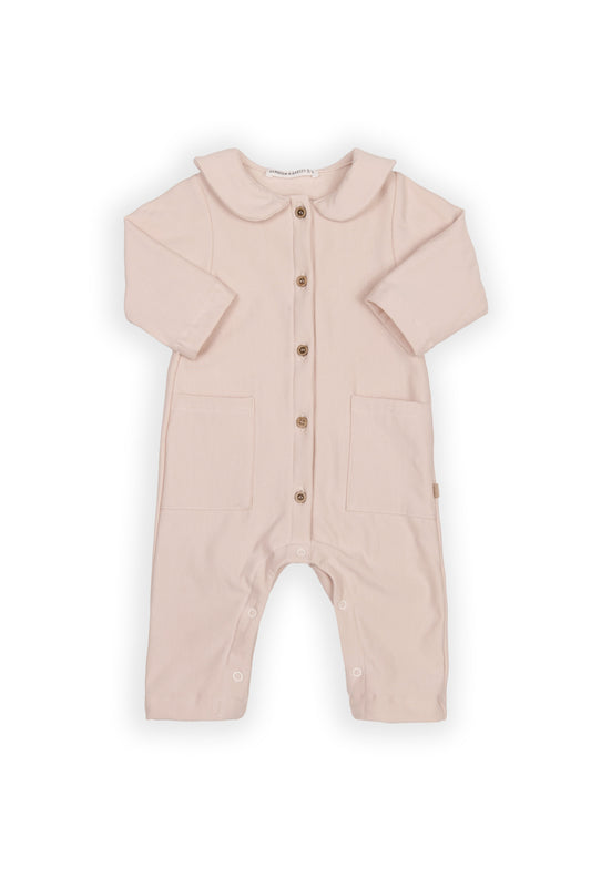 BAMBOOM Tutina Lineare con tasche 1019 - VINTAGE PINK 341