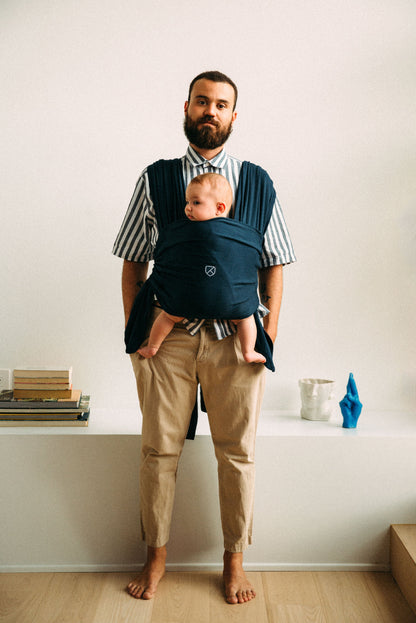 Koala - Fascia neonato Koala Cuddle Band 2 - Dark Blue