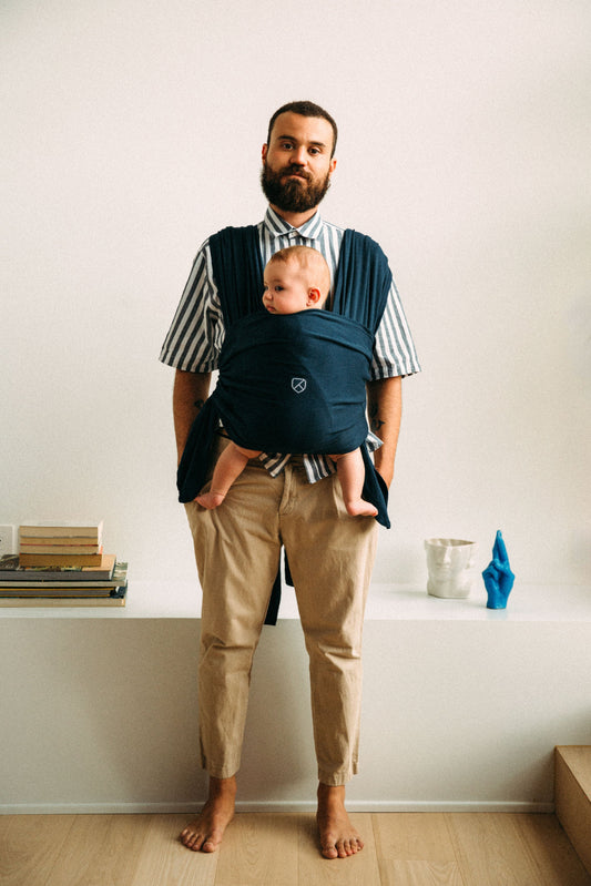Koala - Fascia neonato Koala Cuddle Band 2 - Dark Blue