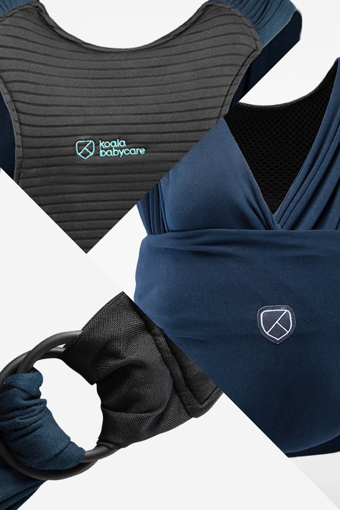 Koala - Fascia neonato Koala Cuddle Band 2 - Dark Blue