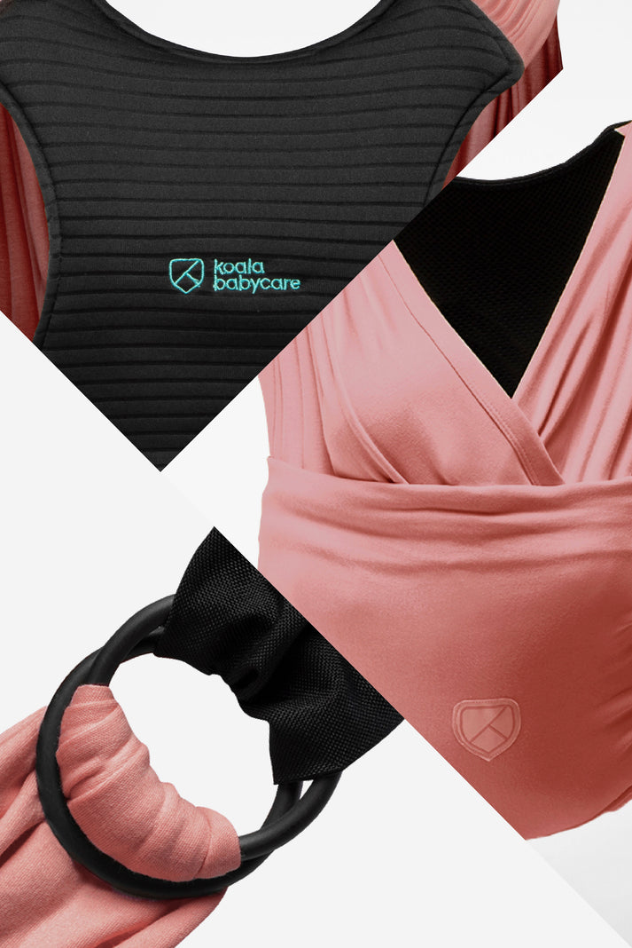 Koala - Fascia neonato Koala Cuddle Band 2 - Earth Red