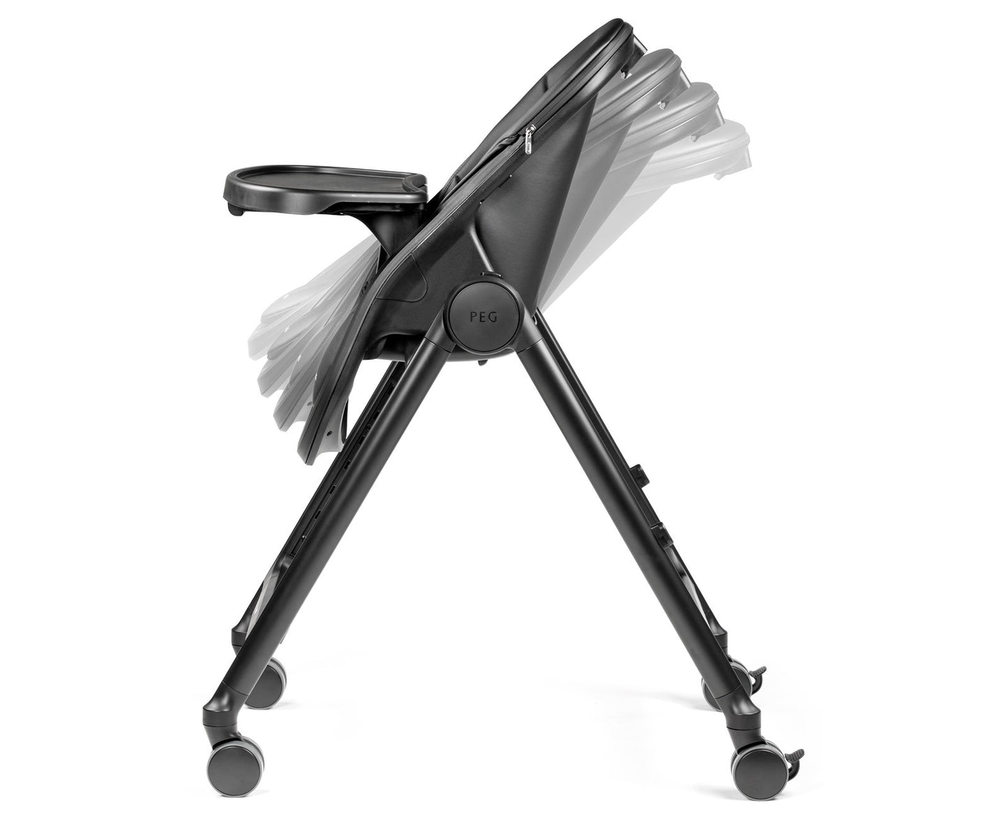Peg Perego seggiolone pappa Living col. True Black