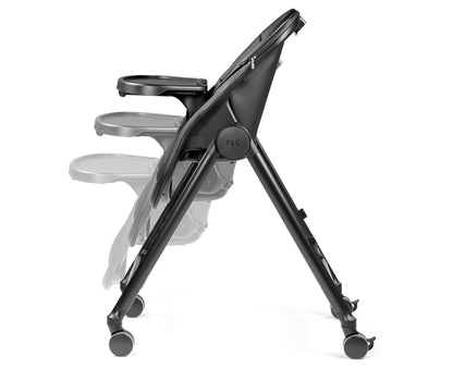 Peg Perego seggiolone pappa Living col. True Black
