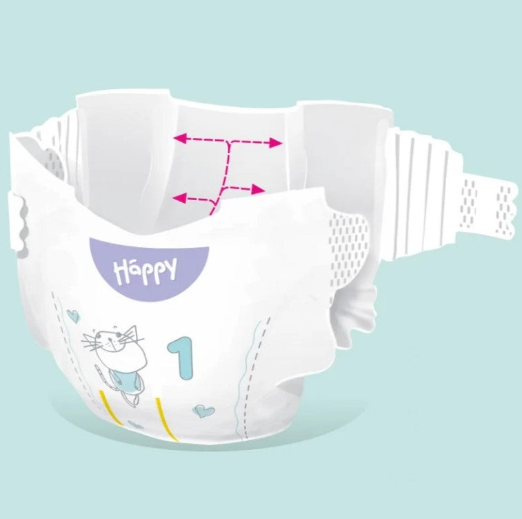 HAPPY Pannolini Happy Tg.1 – 42pz