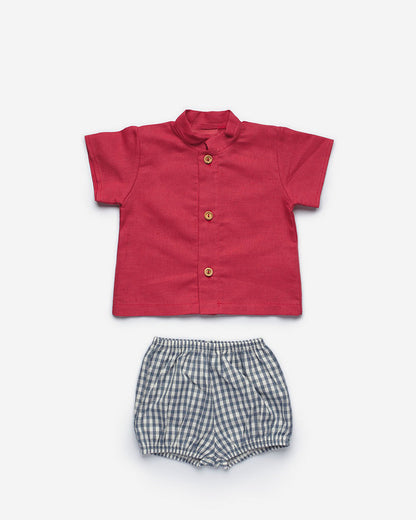 Juliana Collezione Silvestre - Camicia con pantaloncino - J5171