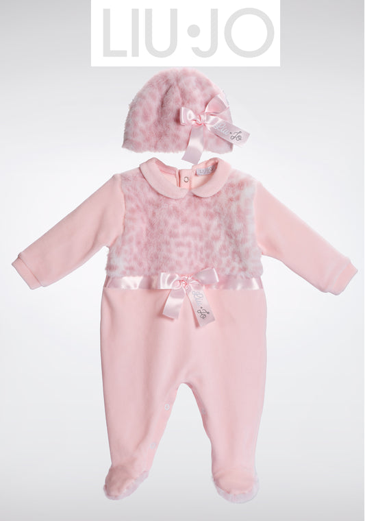 LiuJo - Tutina con cappellino- Maculina - taglia 3m