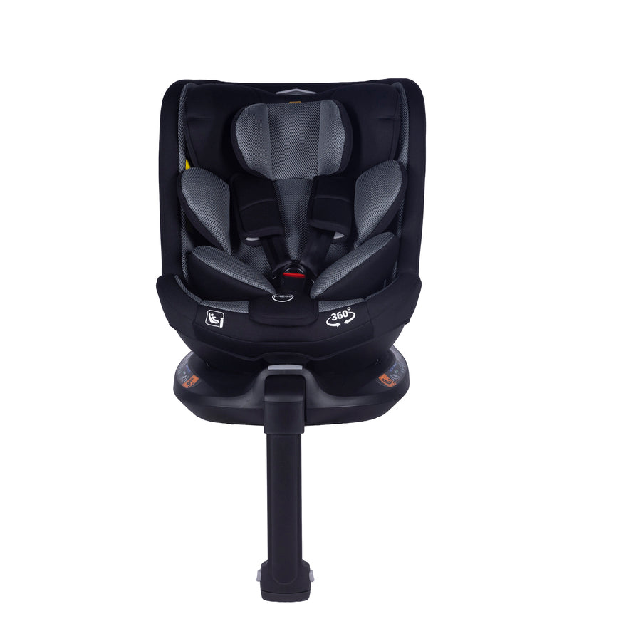 ANTES Baby Seggiolino Auto C021 i-Size Girevole 360º - Grey