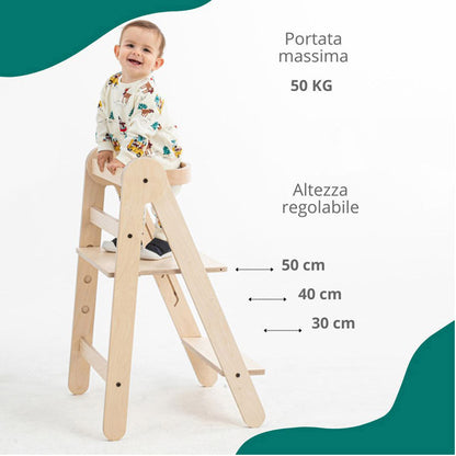 MamaToyz Torre montessoriana richiudibile 12+ MT12