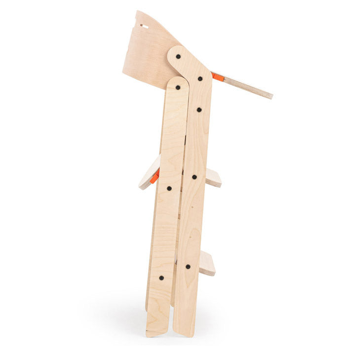MamaToyz Seggiolone pappa MyChair pieghevole Montessori evolutivo - legno