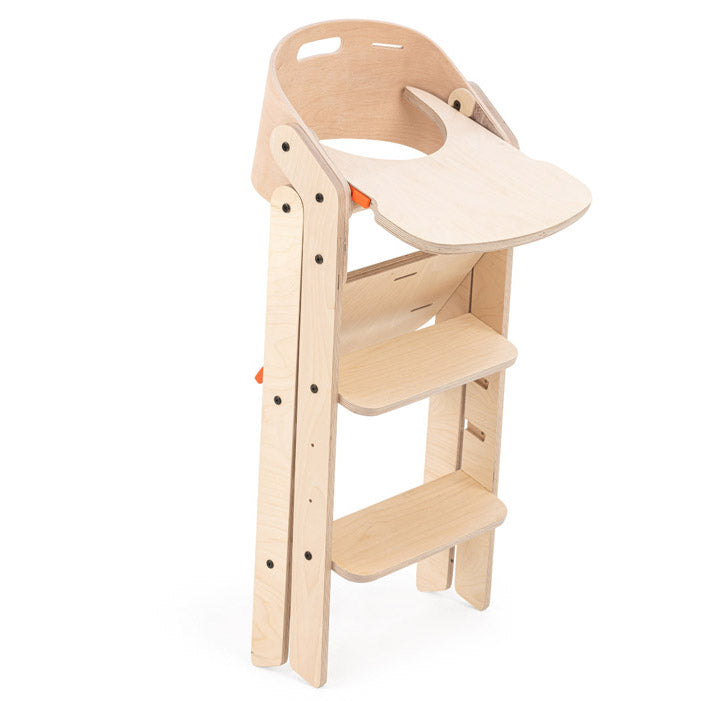 MamaToyz Seggiolone pappa MyChair pieghevole Montessori evolutivo - legno