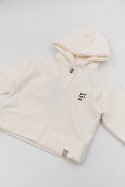 BAMBOOM Hoodie con stampa logo - 853 - OFFWHITE 111