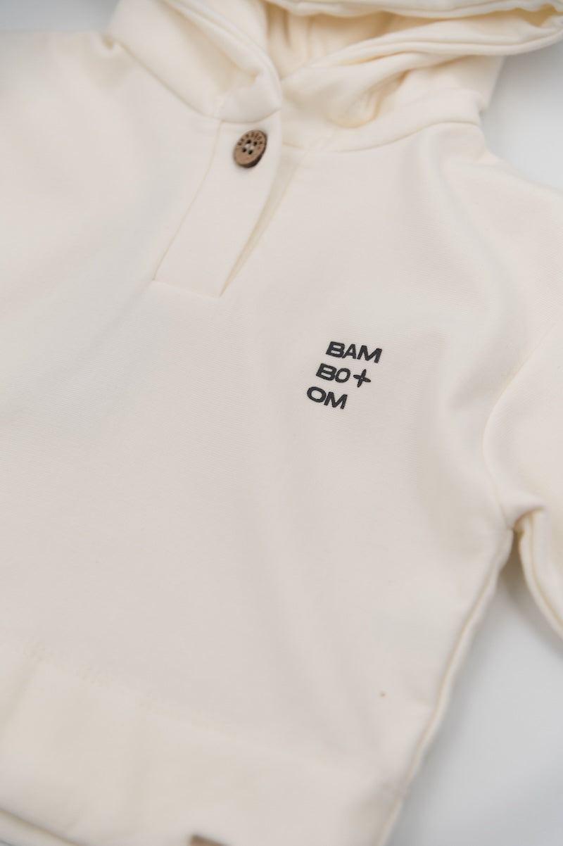 BAMBOOM Hoodie con stampa logo - 853 - OFFWHITE 111