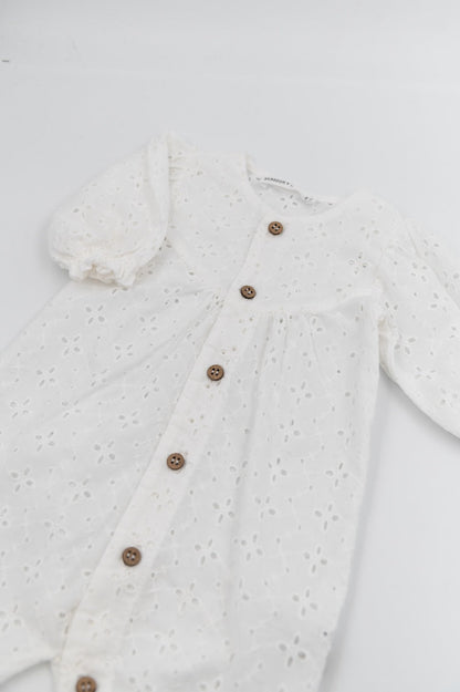 BAMBOOM Tuta bimba - 861 - OFFWHITE 111