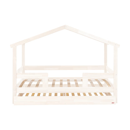 PICCI Letto JUNIOR legno con cassetto uso lettino Cottage - SBIANCATO - inclusi DOPPI Materassi