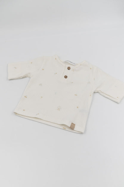 BAMBOOM T-shirt a maniche corte apertura polo - 847 - PRINT CIRCUS 420