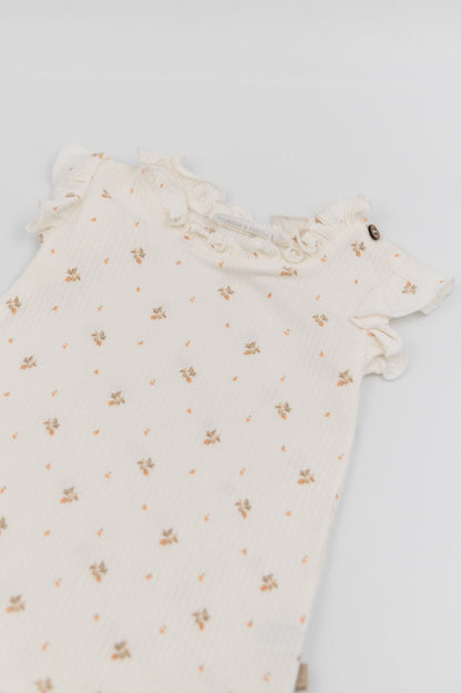 BAMBOOM Tutina con volant - 832 - PRINT LILLA 421