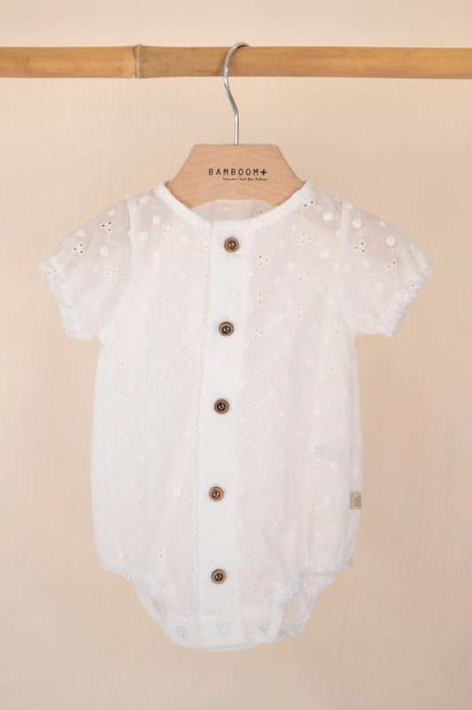 BAMBOOM Tutina Pagliacetto - 552 - Off White