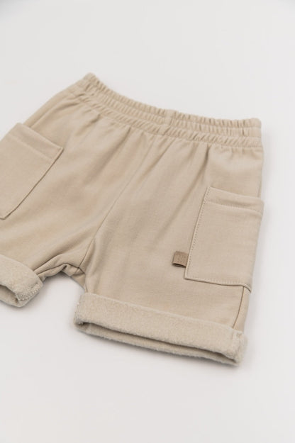 BAMBOOM Pants Bermuda - 811 - SAND 10