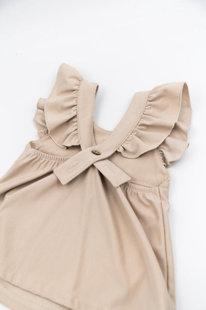 BAMBOOM Vestito Salopette - 889 - SAND 10