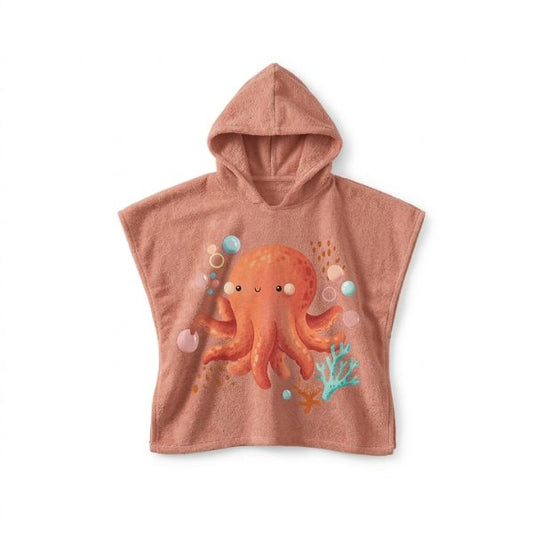 SASSi Asciugamano Poncho - THE OCTOPUS – HOODED TOWEL
