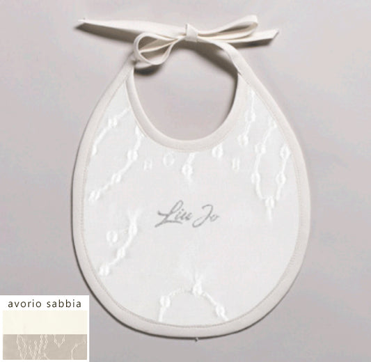 LiuJo bavaglino bavetta serie RICAMATO LJ - BA135B - avorio sabbia