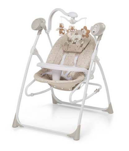 FoppaPedretti - Sdraietta musicale Carillon con telecomando - bears