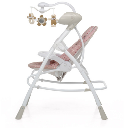 FoppaPedretti - Sdraietta musicale Carillon con telecomando - rose