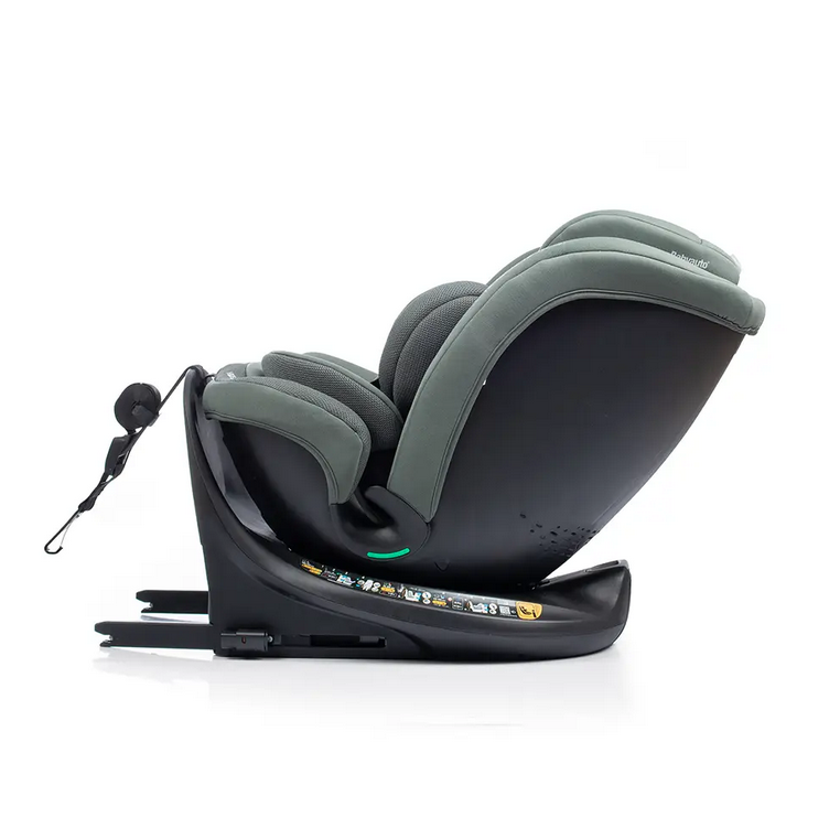 BABYAUTO Seggiolino Auto KANDA ifix 40-150cm top Tether girevole 360 colore Pine Green