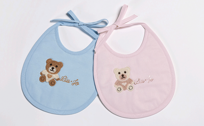 LiuJo bavaglino bavetta serie BEAR LJ baby - BA141B colori assortiti