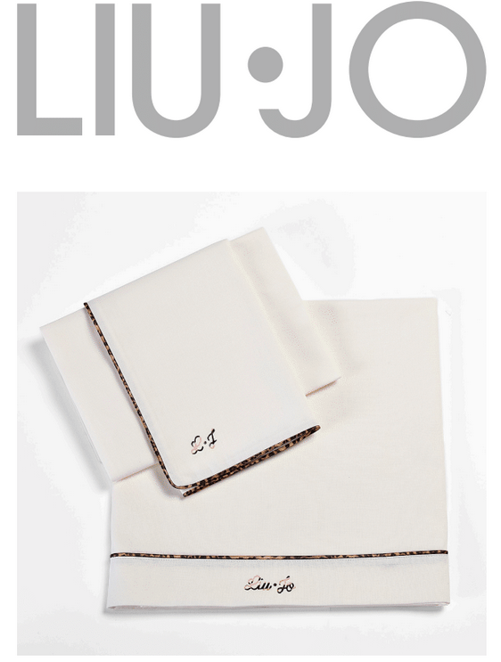 LIUJO Set Lenzuola 3pz Carrozzina MACULINO - BL642C