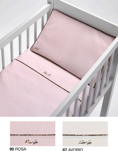 LiuJo Parure Culla Carrozzina 4pz - MACULINO - BL643C colore AVORIO